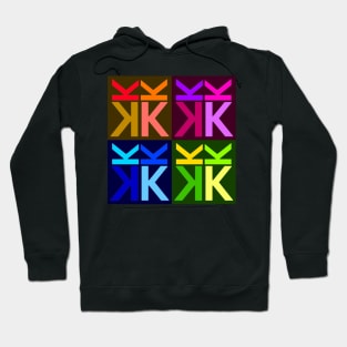 Letter K, the pattern 1 Hoodie